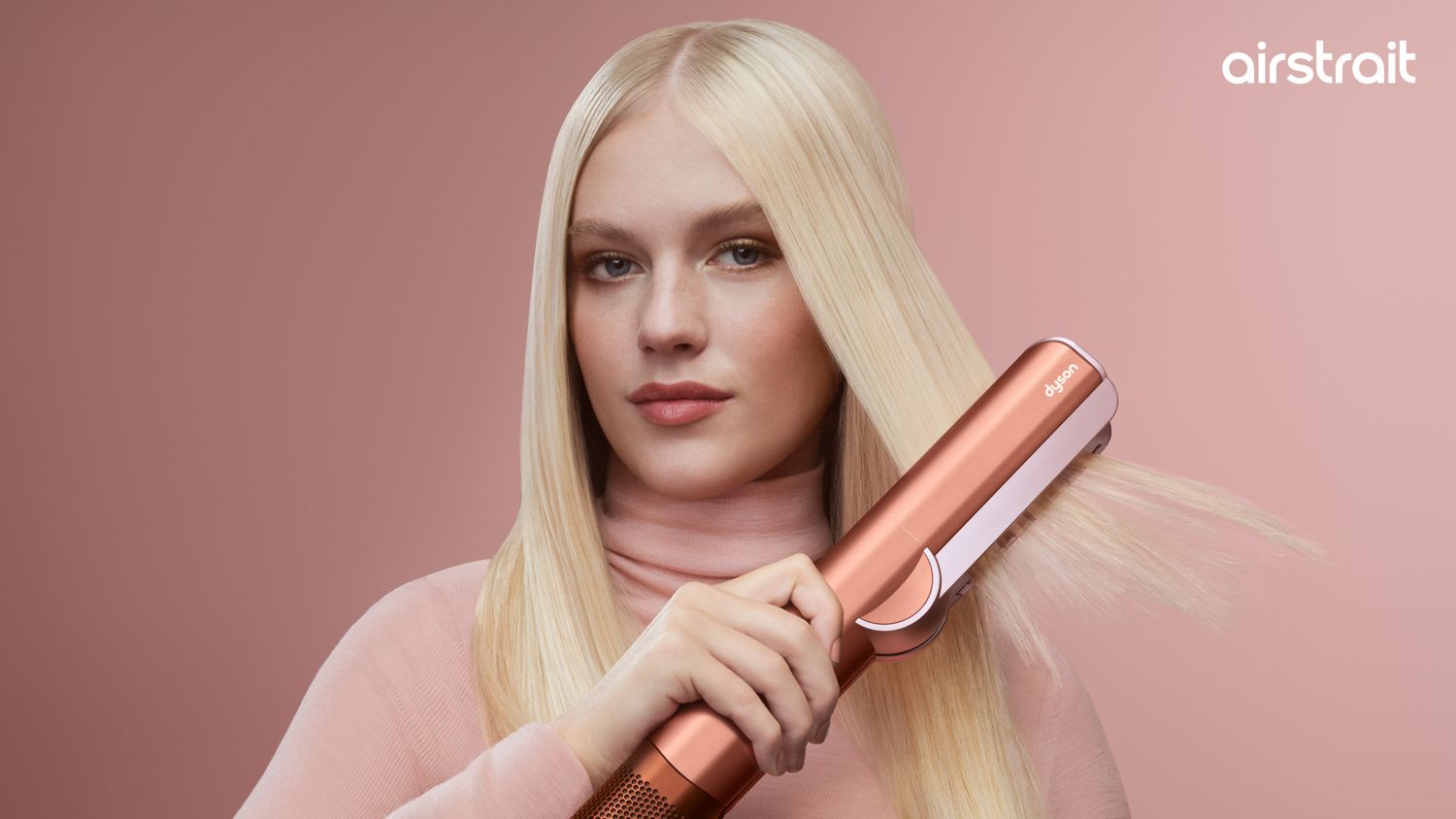 Dstorvanto Airstrait™ dryer and straightener (Amber silk) 3