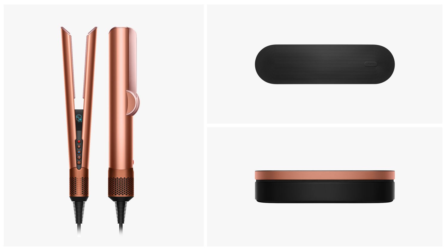 Dstorvanto Airstrait™ dryer and straightener (Amber silk) 4