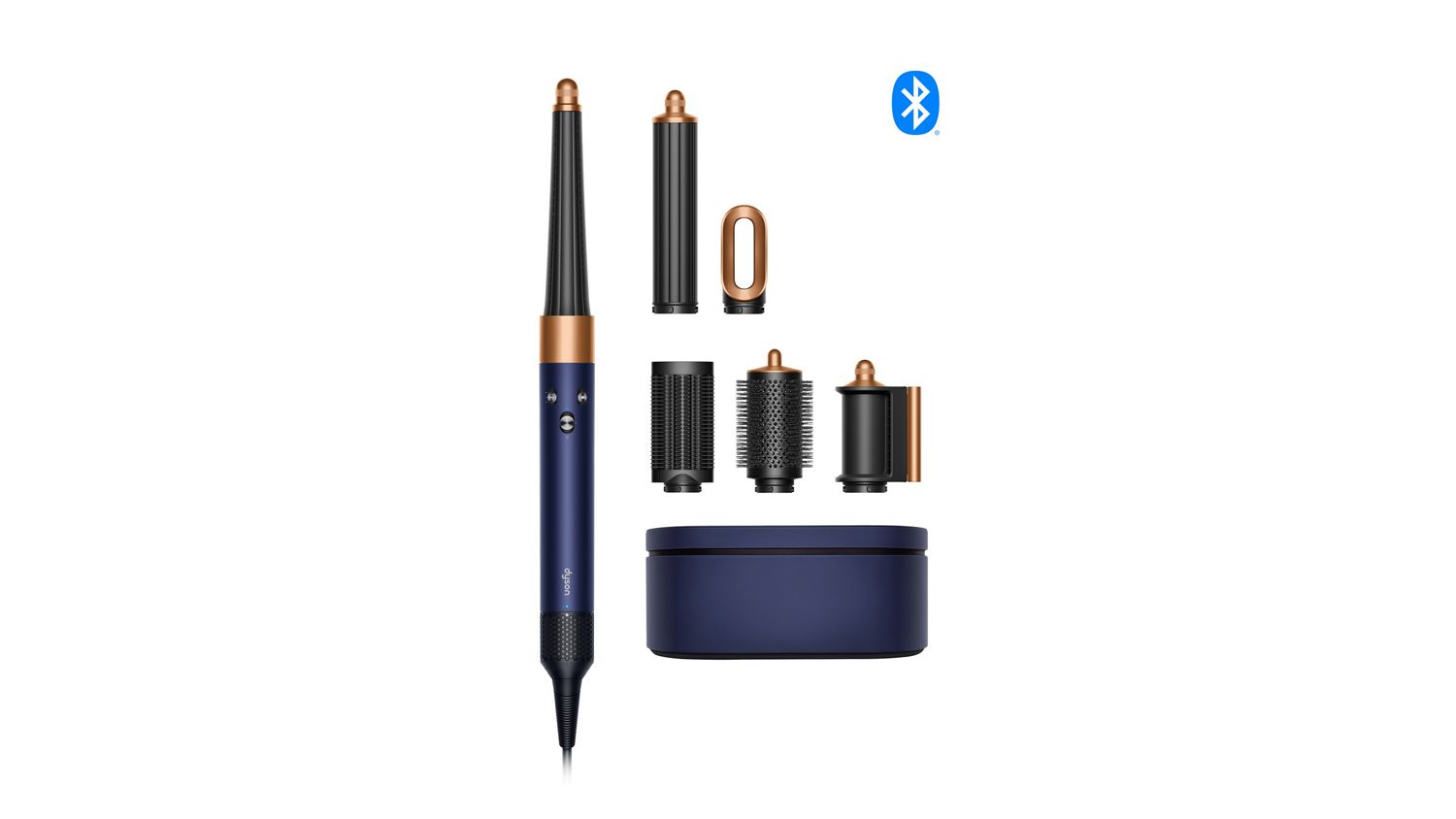 Dstorvanto Airwrap i.d.™ multi-styler and dryer - Straight+Wavy (Prussian blue/Rich copper) 3